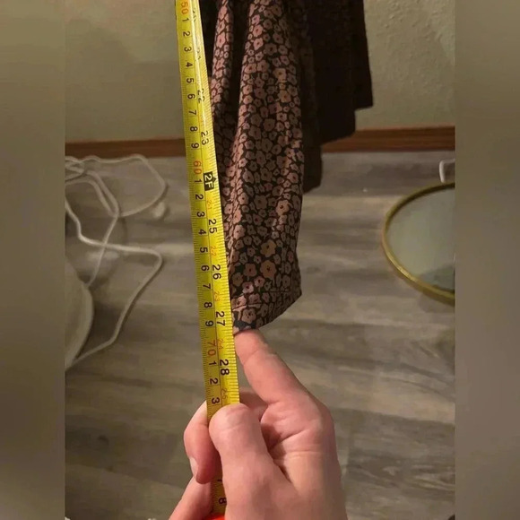 NWOT Hutch Oakley jumpsuit S peach copper floral ditsy - Picture 7 of 12